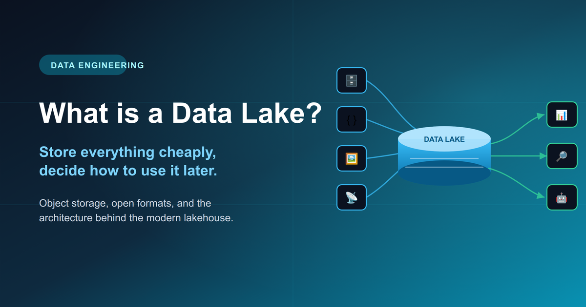 What is a Data Lake ?